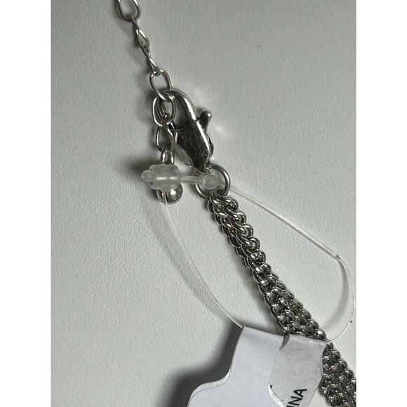 Free People Steal the Show Choker Necklace in Turquoise Tonal Blue - Picture 6 of 6